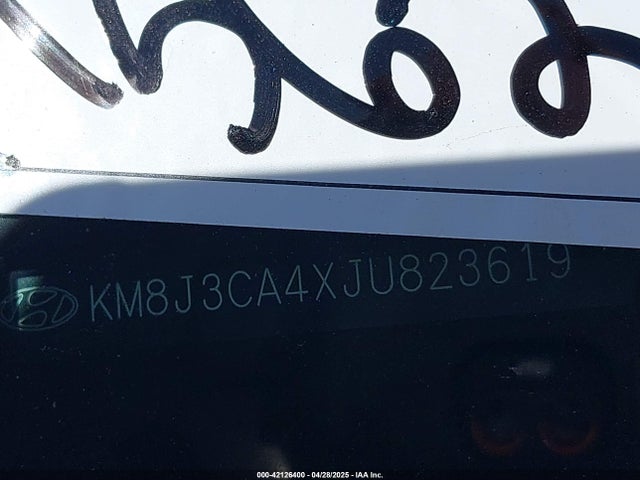 KM8J3CA4XJU823619 Hyundai TUCSON SEL