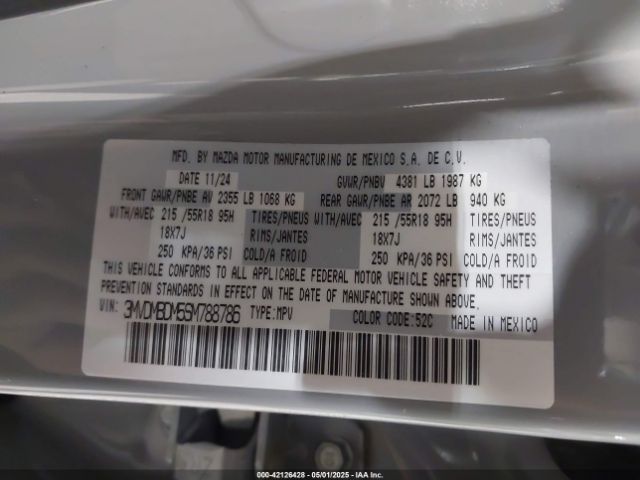 3MVDMBDM5SM788786 Mazda Cx-30 2.5 S Premium Package