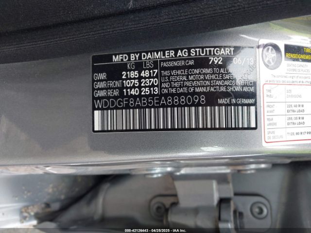 WDDGF8AB5EA888098 Mercedes-Benz C 300 Luxury 4matic/sport 4matic