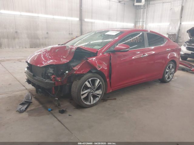 KMHDH4AEXFU374737 Hyundai Elantra Limited