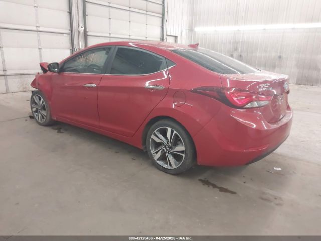 KMHDH4AEXFU374737 Hyundai Elantra Limited