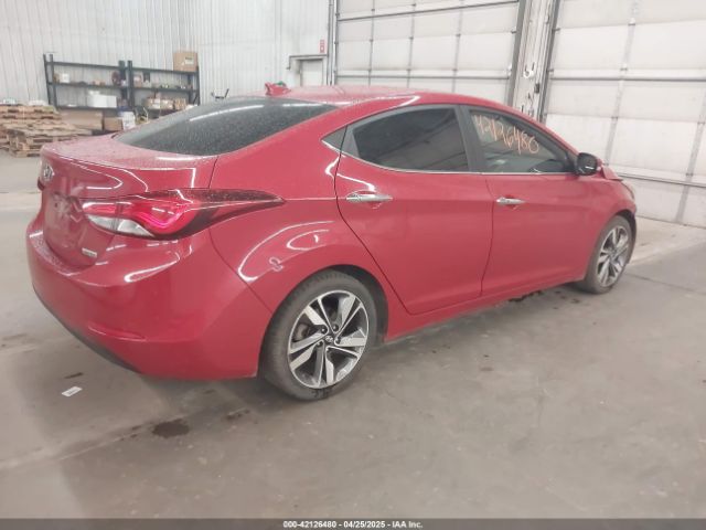 KMHDH4AEXFU374737 Hyundai Elantra Limited