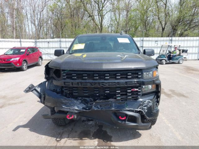 1GCPYCEF1MZ271205 Chevrolet Silverado 1500 4wd  Short Bed Custom Trail Boss