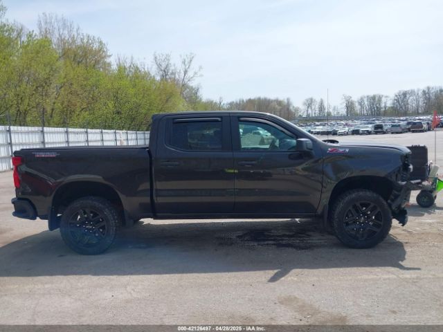 1GCPYCEF1MZ271205 Chevrolet Silverado 1500 4wd  Short Bed Custom Trail Boss