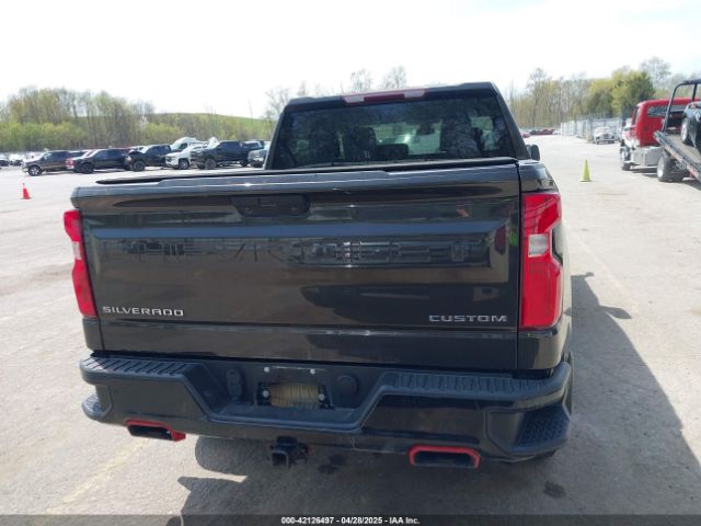 1GCPYCEF1MZ271205 Chevrolet Silverado 1500 4wd  Short Bed Custom Trail Boss