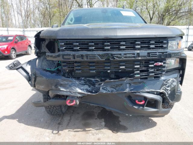 1GCPYCEF1MZ271205 Chevrolet Silverado 1500 4wd  Short Bed Custom Trail Boss