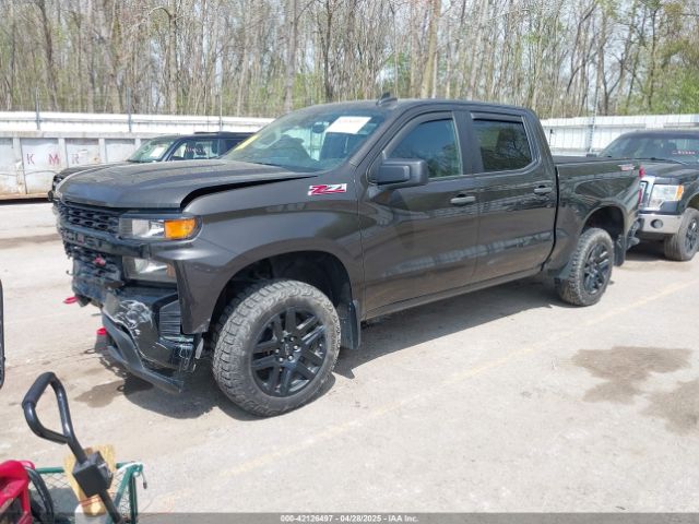 1GCPYCEF1MZ271205 Chevrolet Silverado 1500 4wd  Short Bed Custom Trail Boss