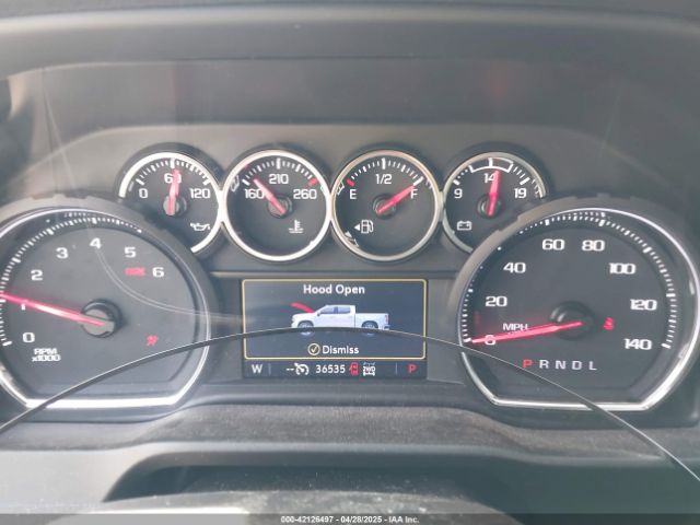 1GCPYCEF1MZ271205 Chevrolet Silverado 1500 4wd  Short Bed Custom Trail Boss