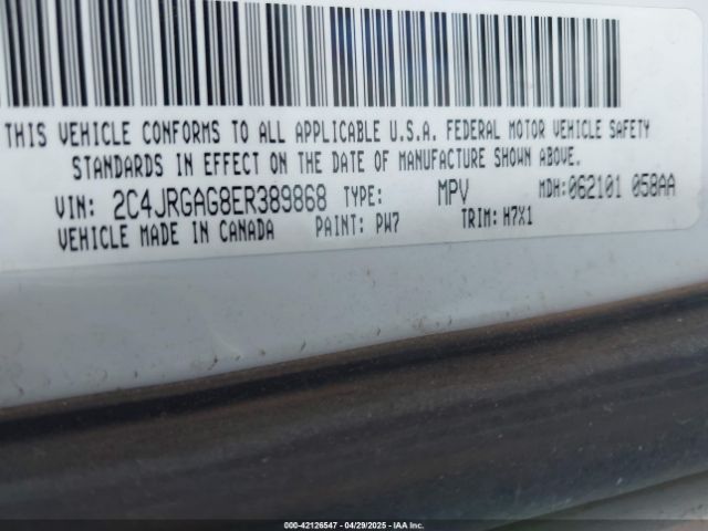 2C4JRGAG8ER389868 RAM Cargo Tradesman