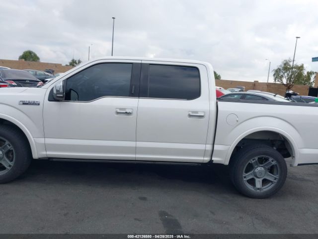 1FTEW1CF1HFC52584 Ford F-150 Platinum