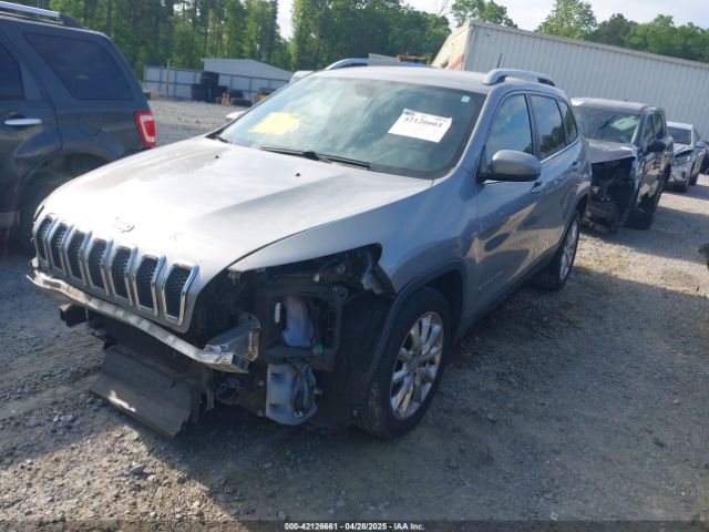 1C4PJLDB4GW249496 Jeep Cherokee Limited