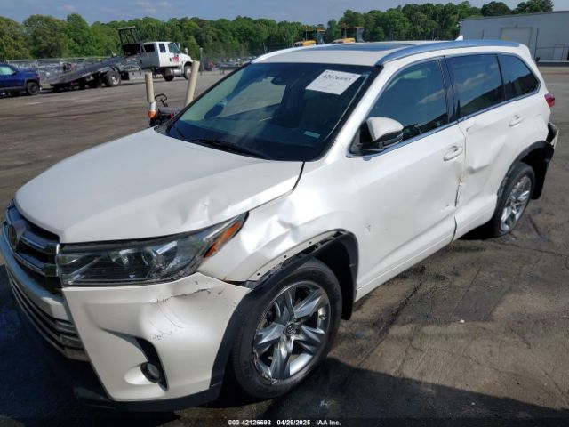5TDDZRFH8HS389763 Toyota Highlander Limited