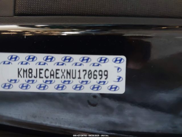 KM8JECAEXNU170699 Hyundai gdi theta iii