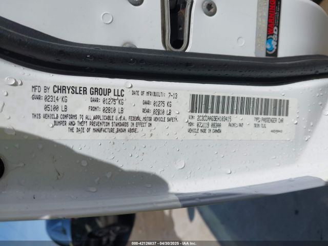2C3CCAAG9EH103415 Chrysler 300
