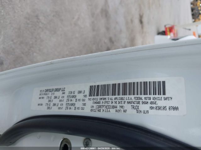1C6RR7PTXES310844 RAM 1500 Longhorn Limited
