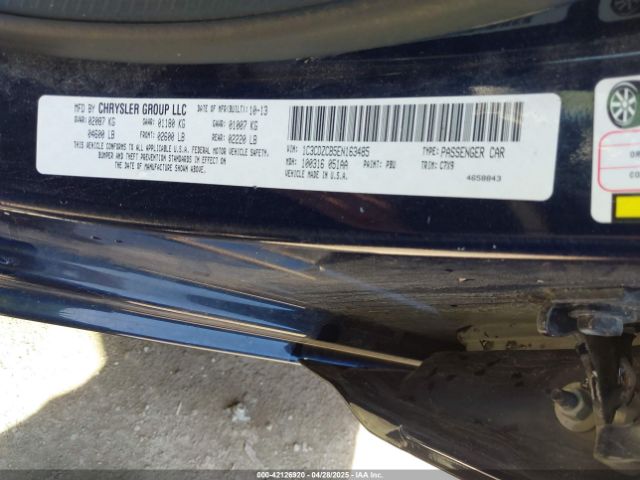 1C3CDZCB5EN163485 Dodge Avenger Sxt