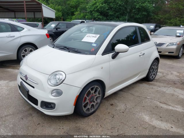 2012 FIAT 500 3C3CFFBR2CT370713 Photo 1
