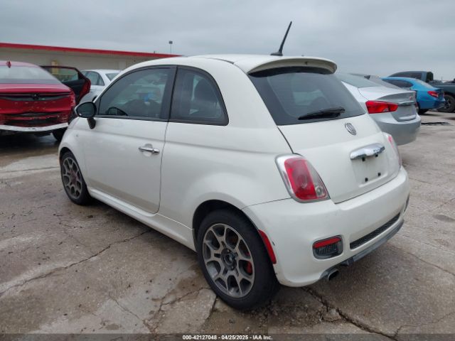 2012 FIAT 500 3C3CFFBR2CT370713 Photo 2