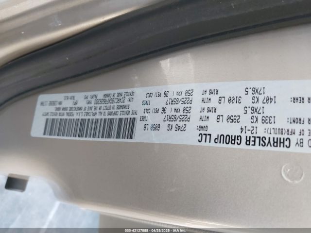 2015 CHRYSLER TOWN & COUNTRY 2C4RC1BGXFR626393 Photo 8