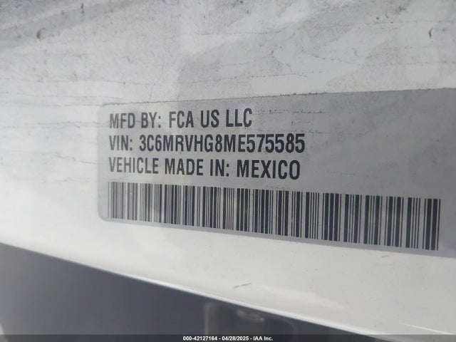 3C6MRVHG8ME575585 RAM Promaster 3500