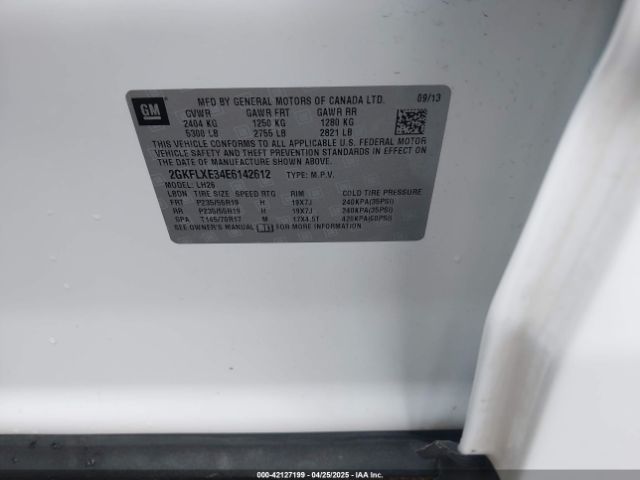 2GKFLXE34E6142612 GMC Terrain Slt-1