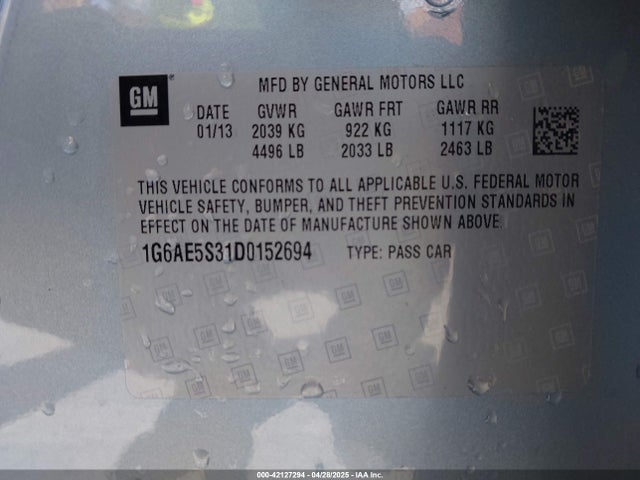 2013 CADILLAC ATS 1G6AE5S31D0152694 Photo 8
