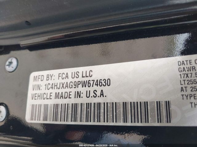 2023 JEEP WRANGLER 1C4HJXAG9PW674630 Photo 8