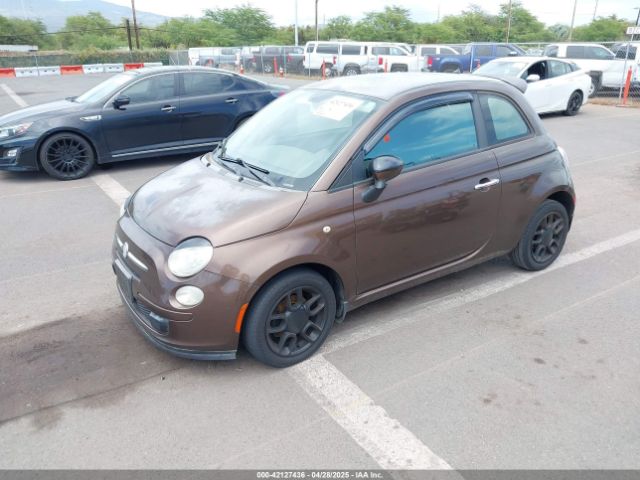 2012 FIAT 500 3C3CFFAR3CT127056 Photo 1