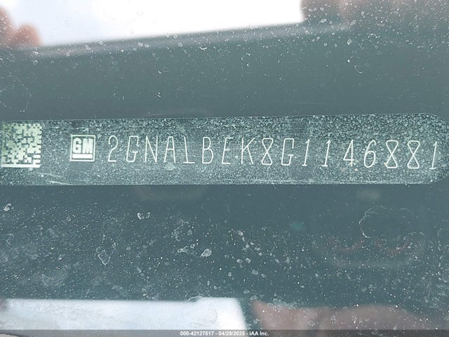 2GNALBEK8G1146881 Chevrolet EQUINOX LS