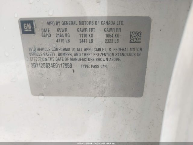 2G1125S34E9117959 Chevrolet Impala 2lt