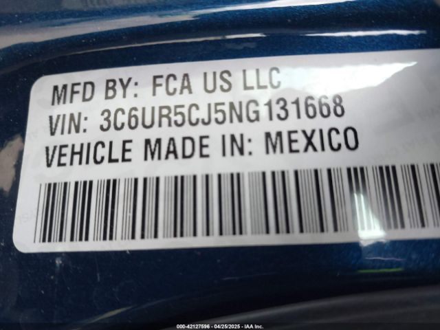 3C6UR5CJ5NG131668 RAM 2500