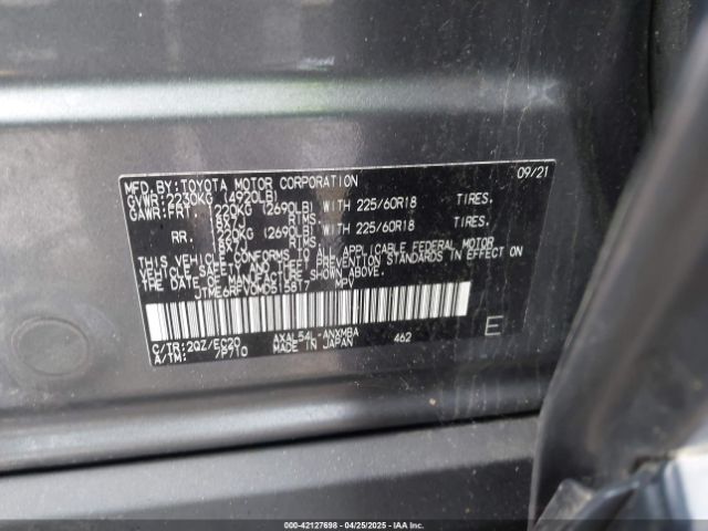 JTME6RFV0MD515817 Toyota Rav4 Hybrid Xse