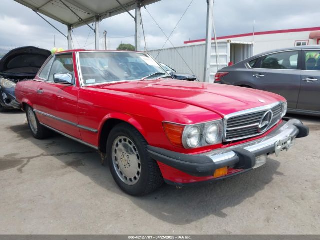 1988 MERCEDES-BENZ 560 WDBBA48D4JA090929