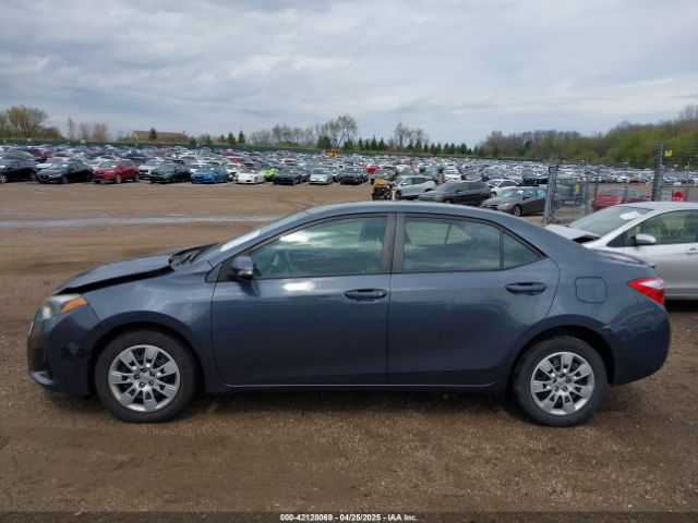 5YFBURHE9GP454569 Toyota Corolla L/le/le Pls/prm/s/s Pls