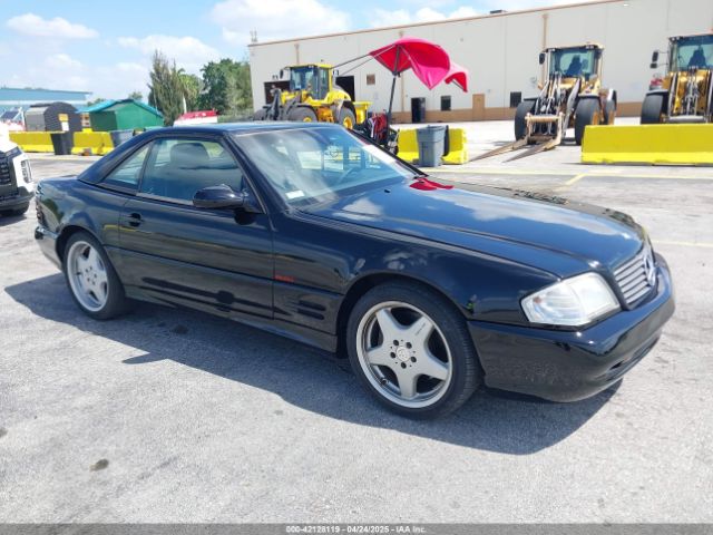 2001 MERCEDES-BENZ SL 500 WDBFA68F71F196390