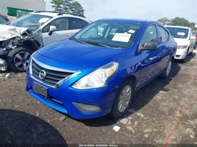 3N1CN7AP4FL803590 Nissan Versa 1.6 S+