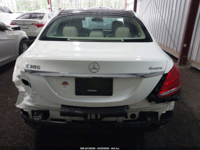 WDDWF4KB1JR356717 Mercedes-Benz C 300 4matic