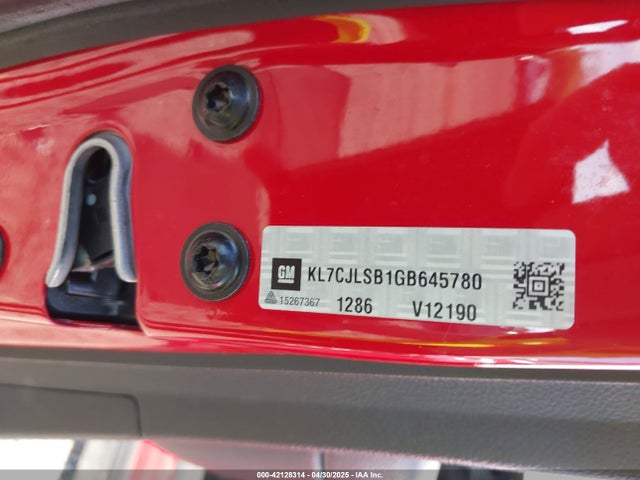 KL7CJLSB1GB645780 Chevrolet Trax Lt