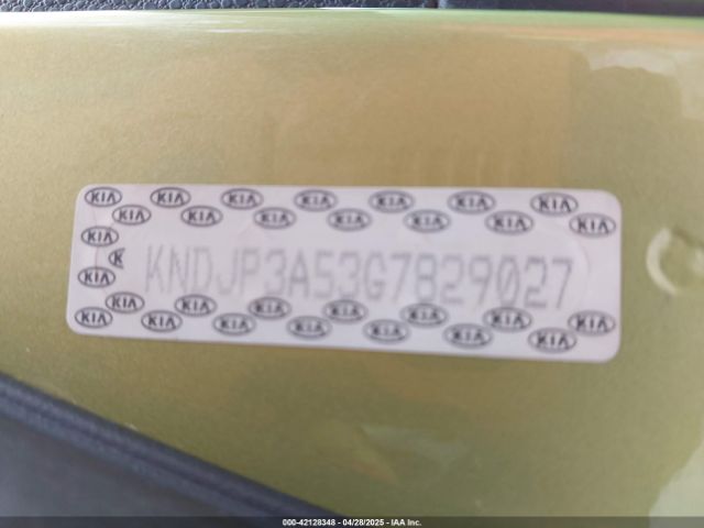 KNDJP3A53G7829027 KIA SOUL +