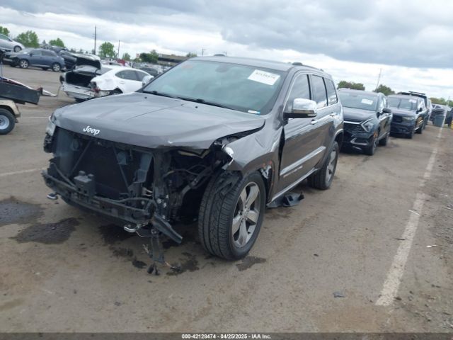 1C4RJFCGXEC530580 Jeep Grand Cherokee Overland