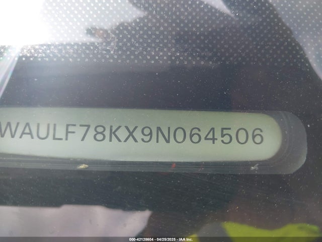 2009 AUDI A4 WAULF78KX9N064506 Photo 8