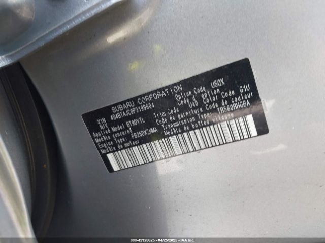 4S4BTAJC0P3199604 Subaru Outback Onyx Edition