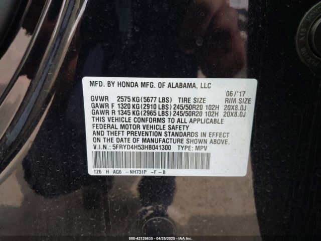2017 ACURA MDX 5FRYD4H53HB041300 Photo 8