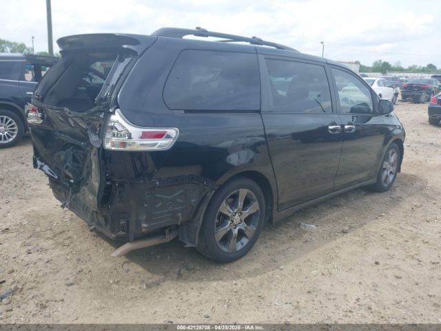 5TDXK3DCXFS663046 Toyota Sienna Se 8 Passenger