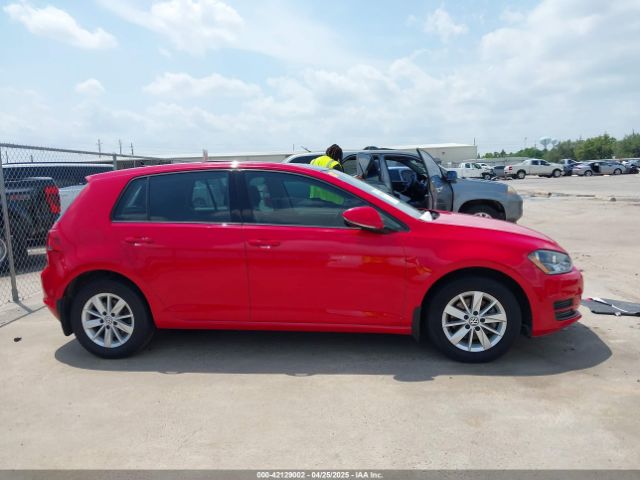 3VW217AU9GM016962 Volkswagen Golf Tsi S 4-door