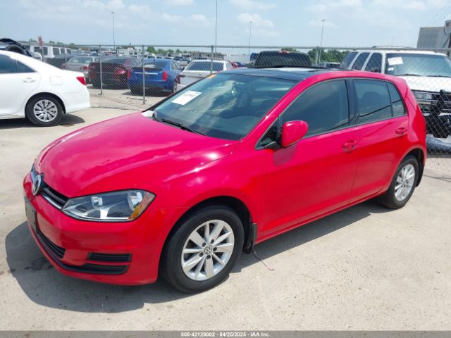 3VW217AU9GM016962 Volkswagen Golf Tsi S 4-door
