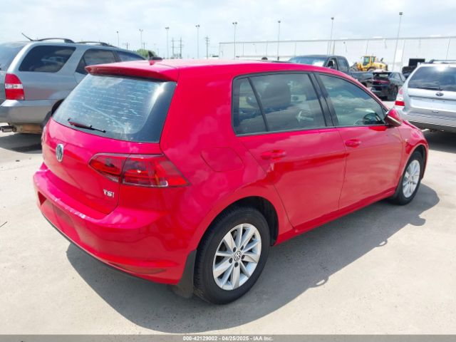 3VW217AU9GM016962 Volkswagen Golf Tsi S 4-door