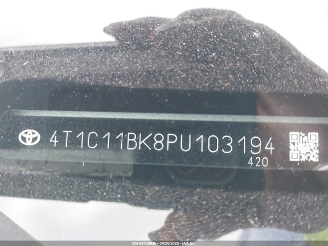 4T1C11BK8PU103194 Toyota CAMRY LE