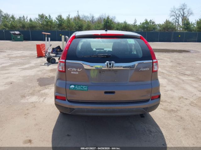 5J6RM4H31FL062137 Honda CR-V LX