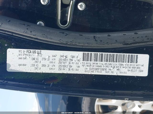 3C4PDCBB9FT698705 Dodge Journey Sxt